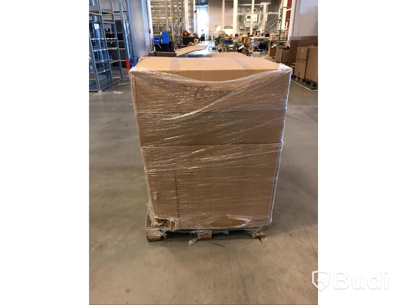 5 lådor med “60 cell shipper” i papp